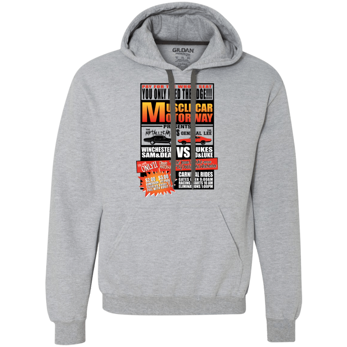 Sweatshirts Sport Grey / S Drag Race Premium Fleece Hoodie
