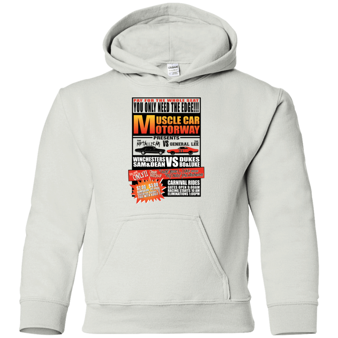 Sweatshirts White / YS Drag Race Youth Hoodie