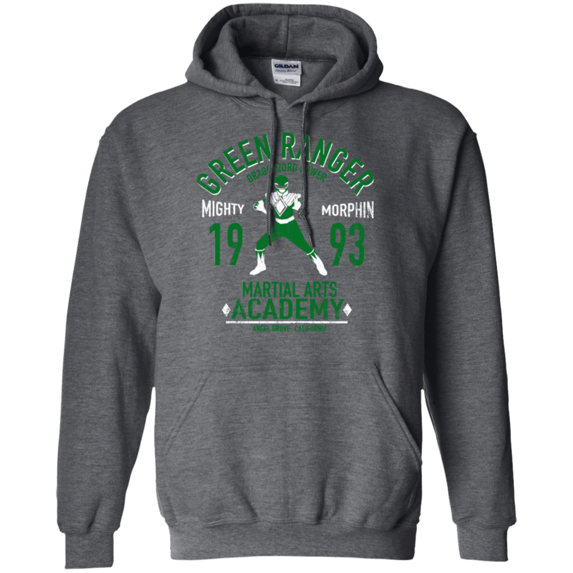Sweatshirts Dark Heather / Small Dragon Ranger (1) Pullover Hoodie