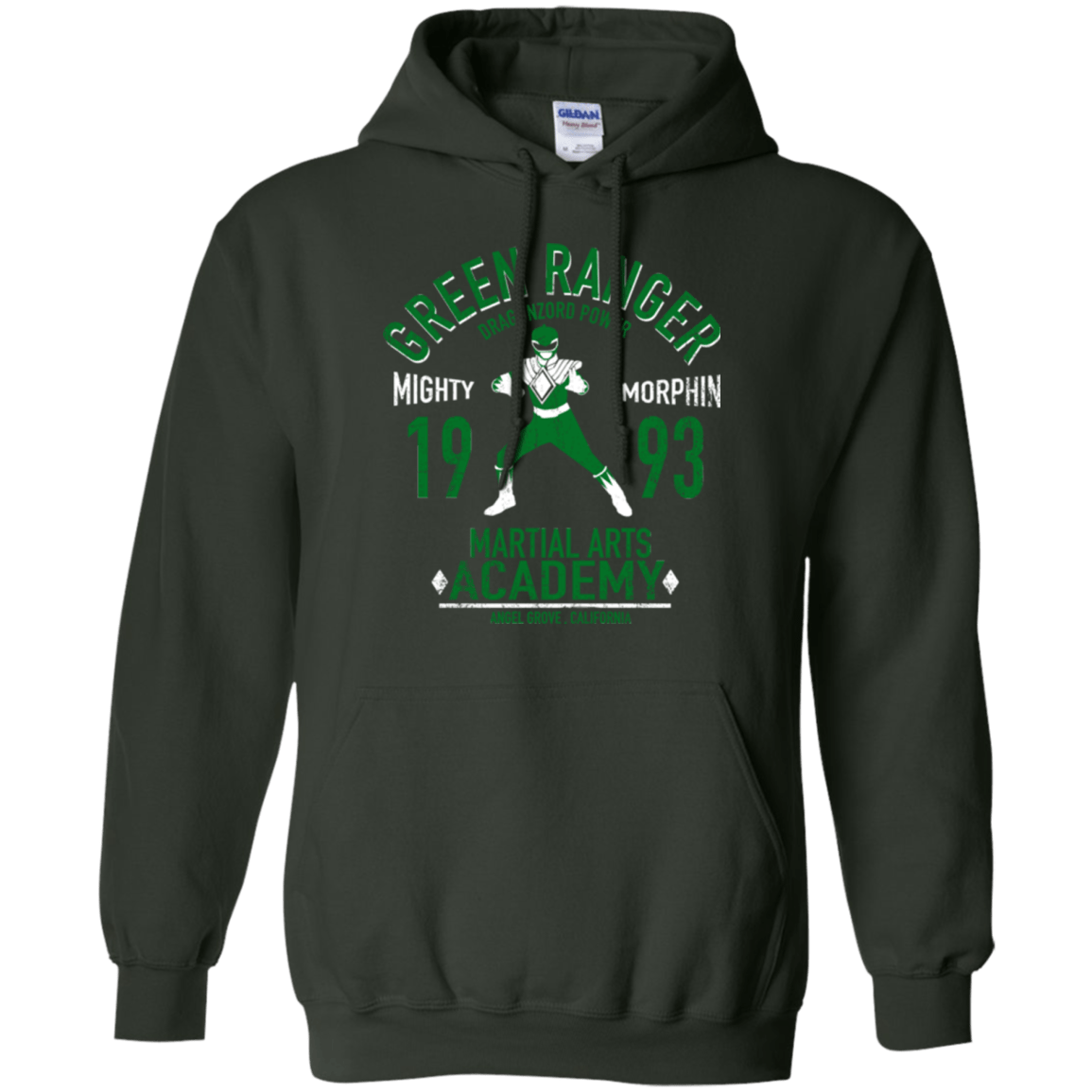 Sweatshirts Forest Green / Small Dragon Ranger (1) Pullover Hoodie