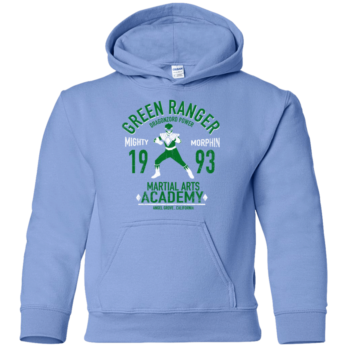 Sweatshirts Carolina Blue / YS Dragon Ranger (1) Youth Hoodie