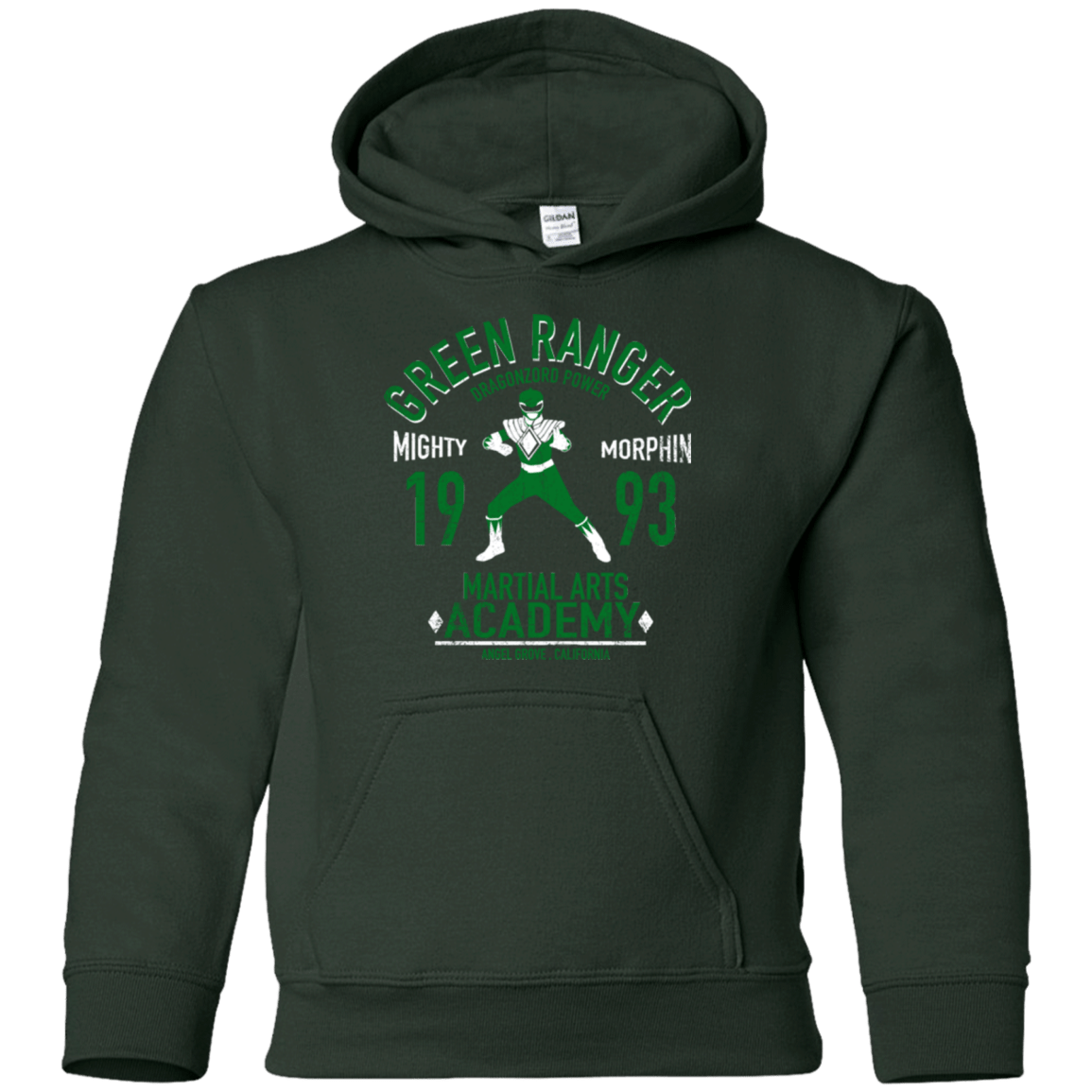 Sweatshirts Forest Green / YS Dragon Ranger (1) Youth Hoodie