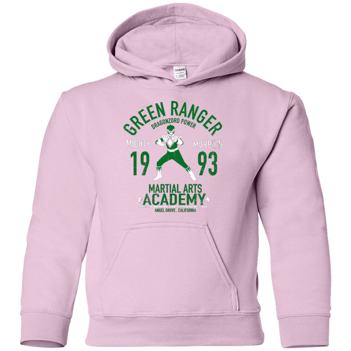 Sweatshirts Light Pink / YS Dragon Ranger Youth Hoodie