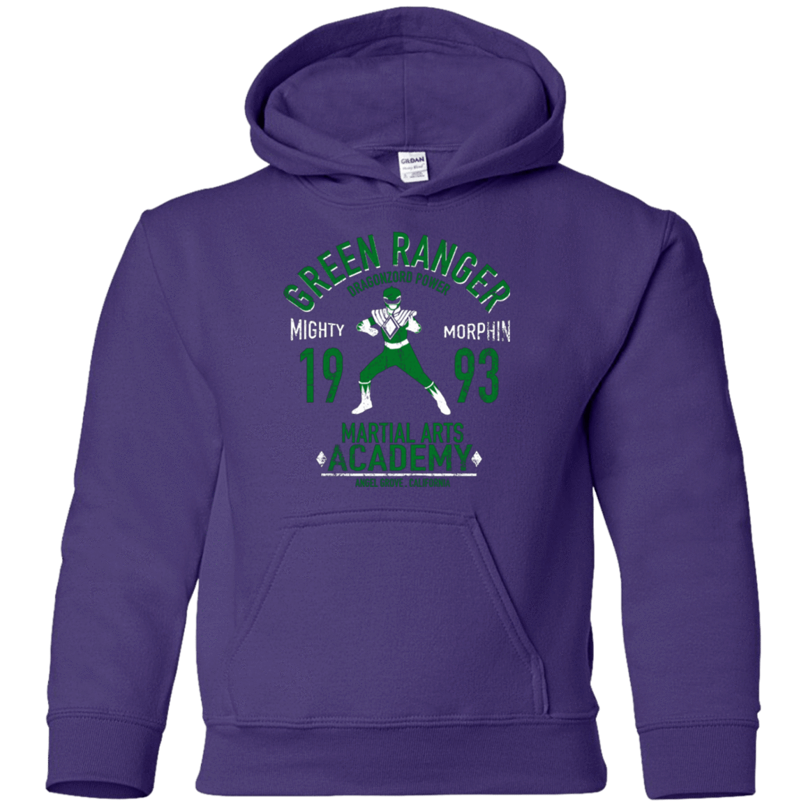 Sweatshirts Purple / YS Dragon Ranger Youth Hoodie