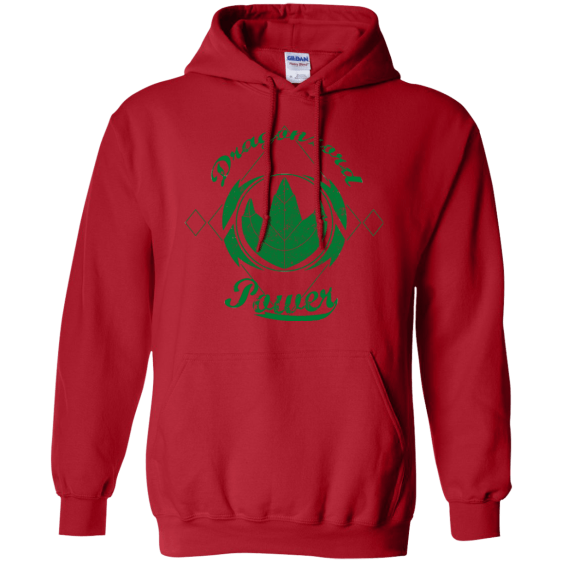 Sweatshirts Red / Small Dragonzord Power Pullover Hoodie