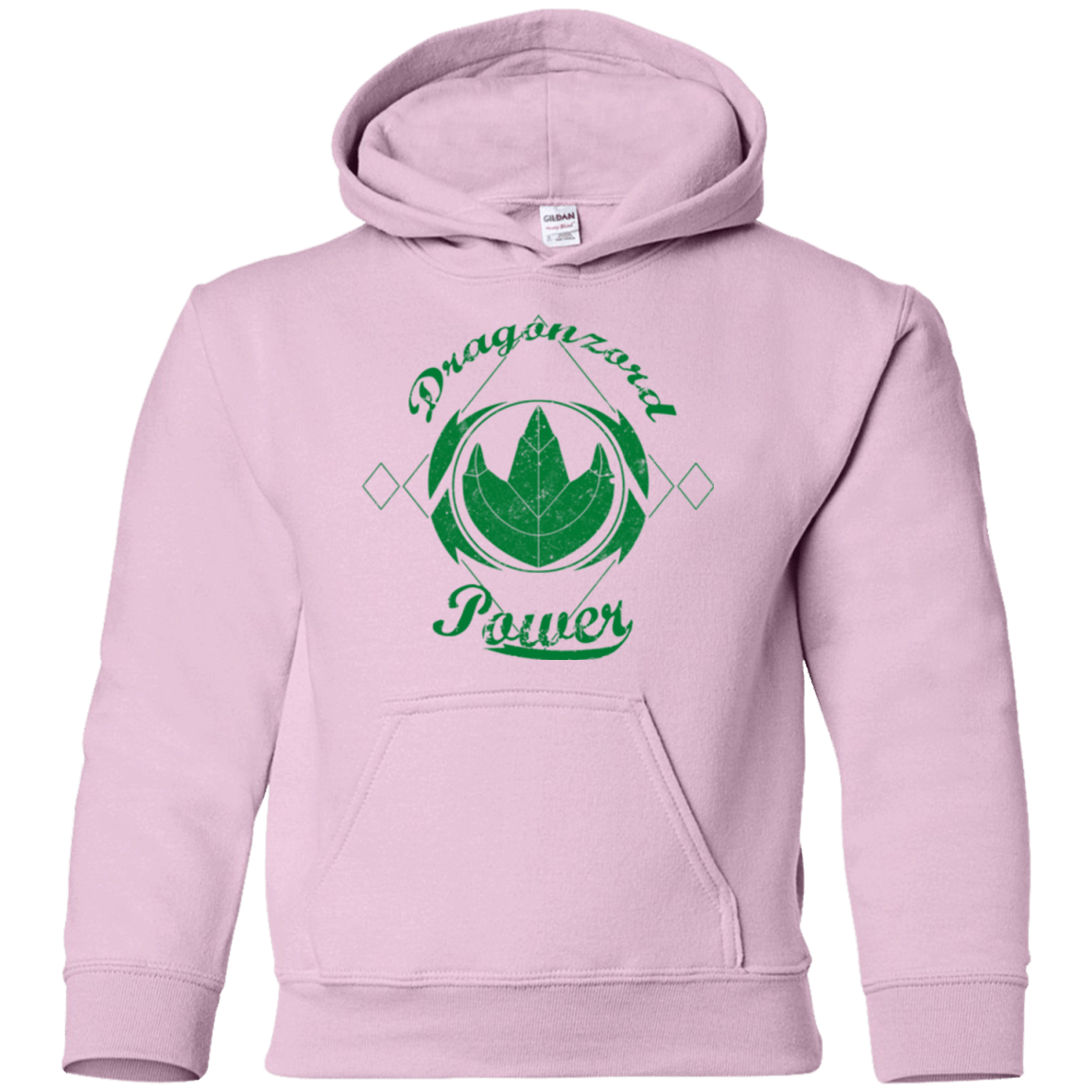 Sweatshirts Light Pink / YS Dragonzord Power Youth Hoodie