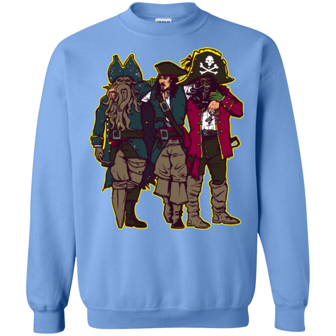 Sweatshirts Carolina Blue / Small Drink Up Me Hearties Crewneck Sweatshirt