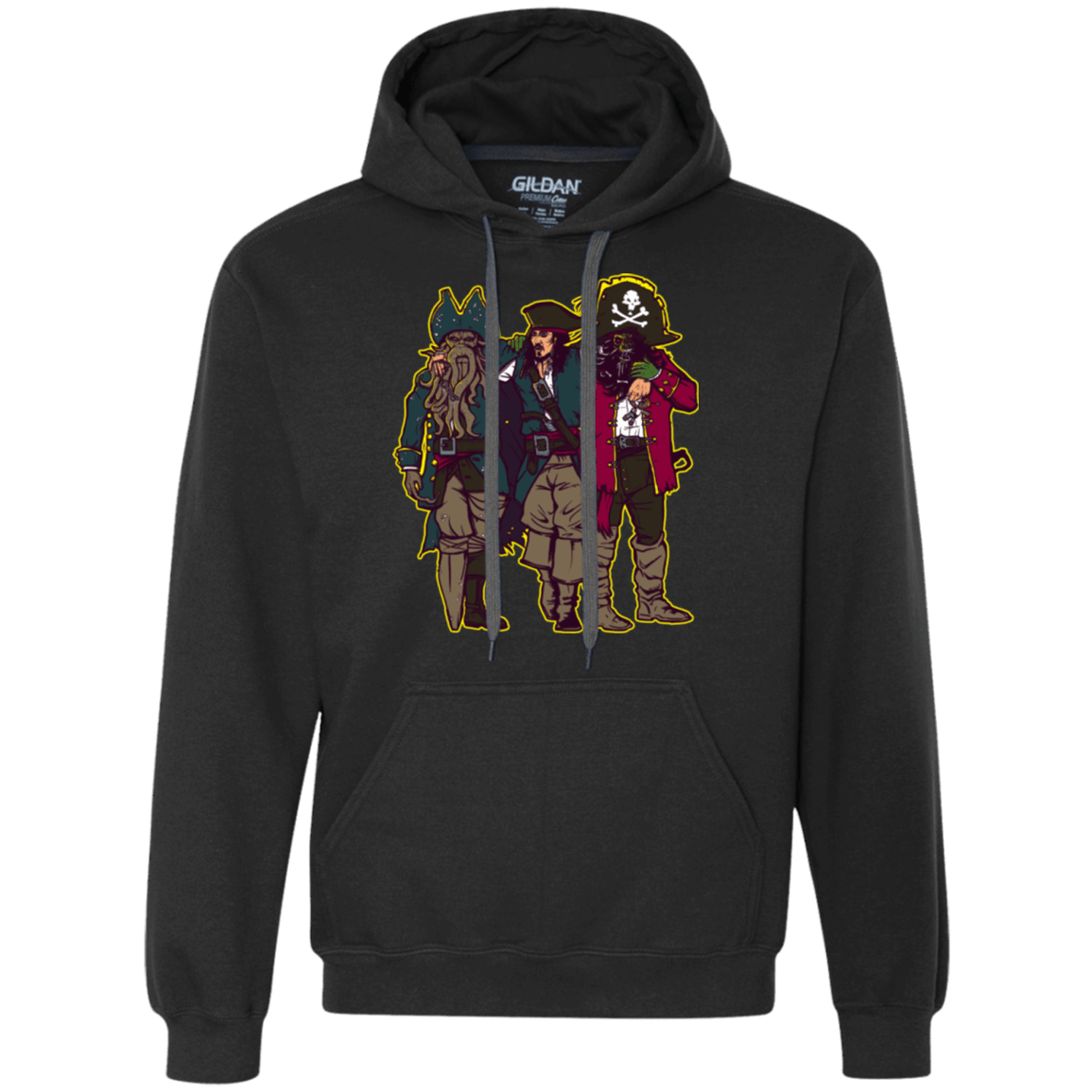 Sweatshirts Black / Small Drink Up Me Hearties Premium Fleece Hoodie