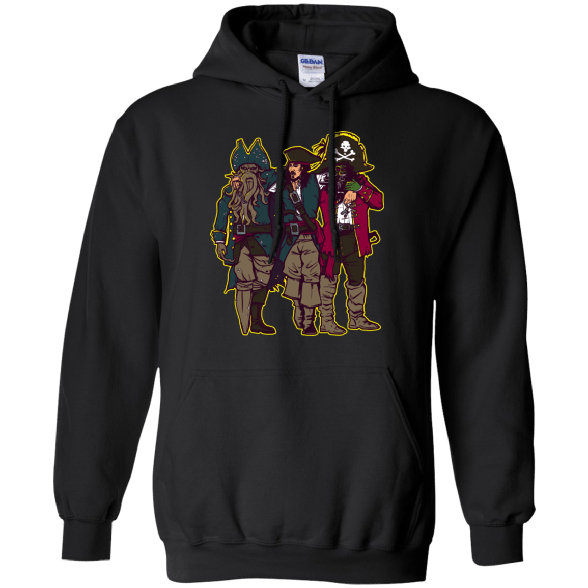 Sweatshirts Black / Small Drink Up Me Hearties Pullover Hoodie