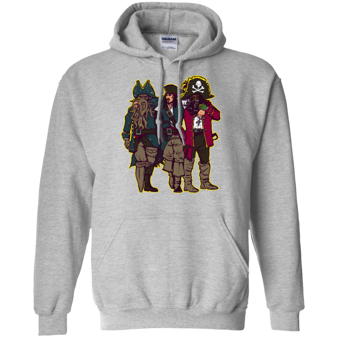 Sweatshirts Sport Grey / Small Drink Up Me Hearties Pullover Hoodie