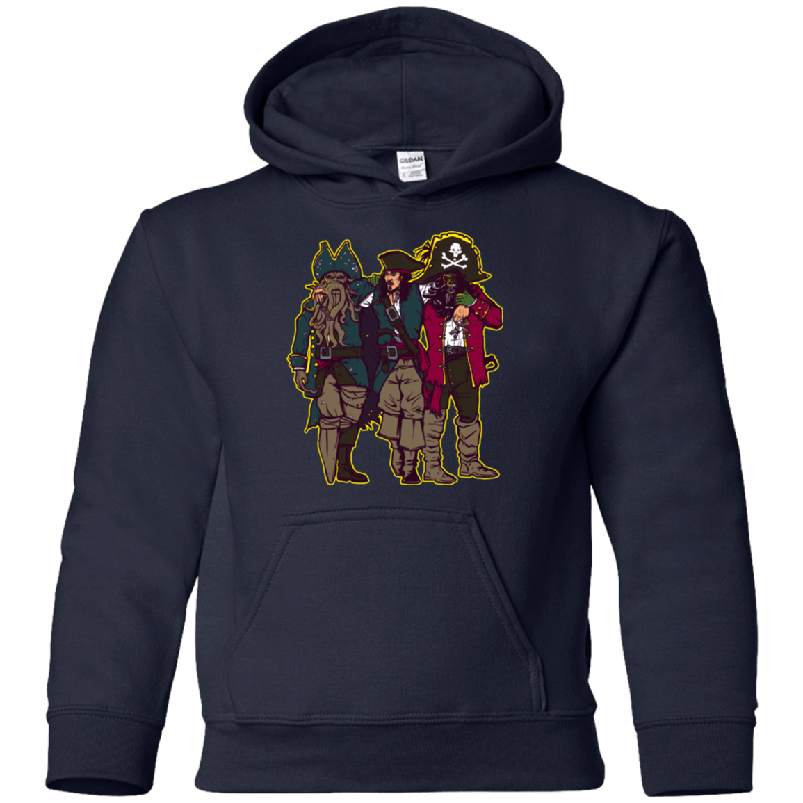 Sweatshirts Navy / YS Drink Up Me Hearties Youth Hoodie