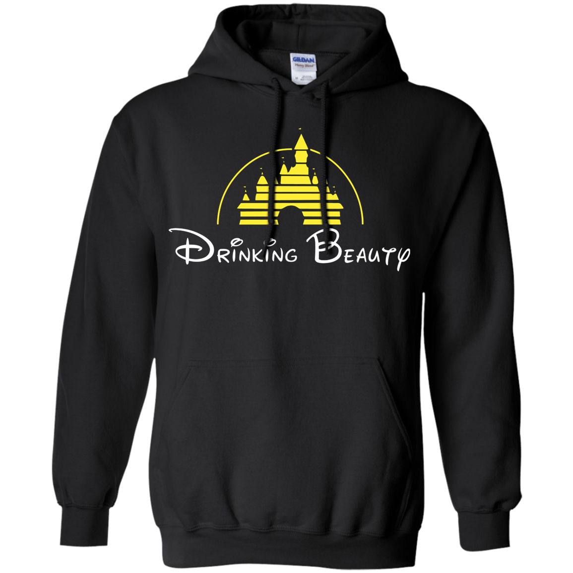 Sweatshirts Black / S Drinking Beauty Pullover Hoodie