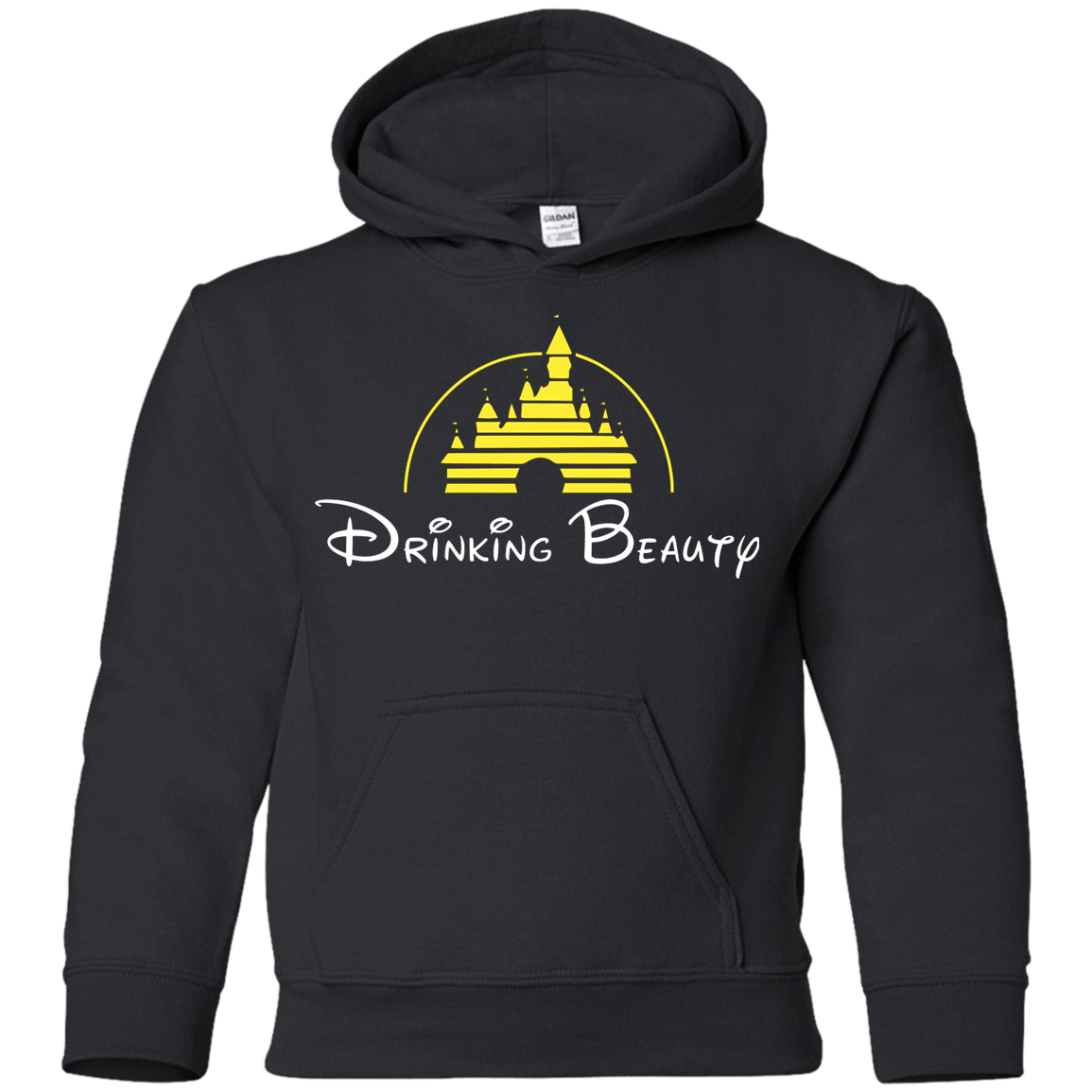 Sweatshirts Black / YS Drinking Beauty Youth Hoodie