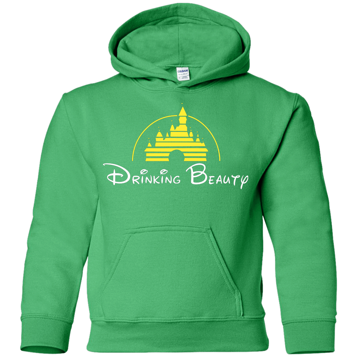 Sweatshirts Irish Green / YS Drinking Beauty Youth Hoodie