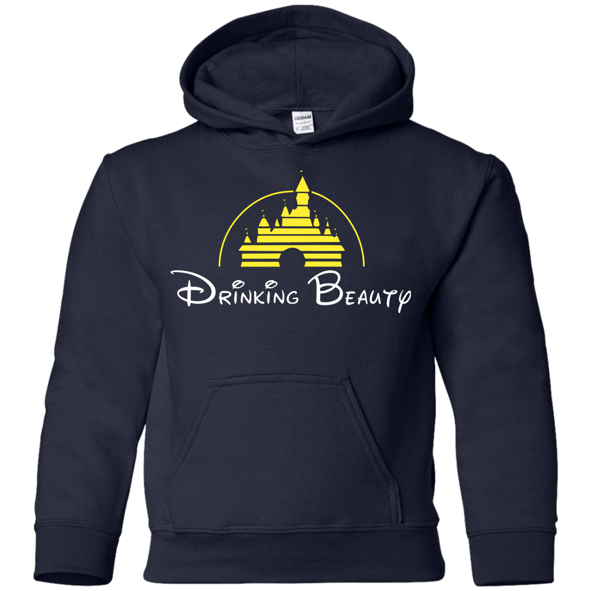 Sweatshirts Navy / YS Drinking Beauty Youth Hoodie