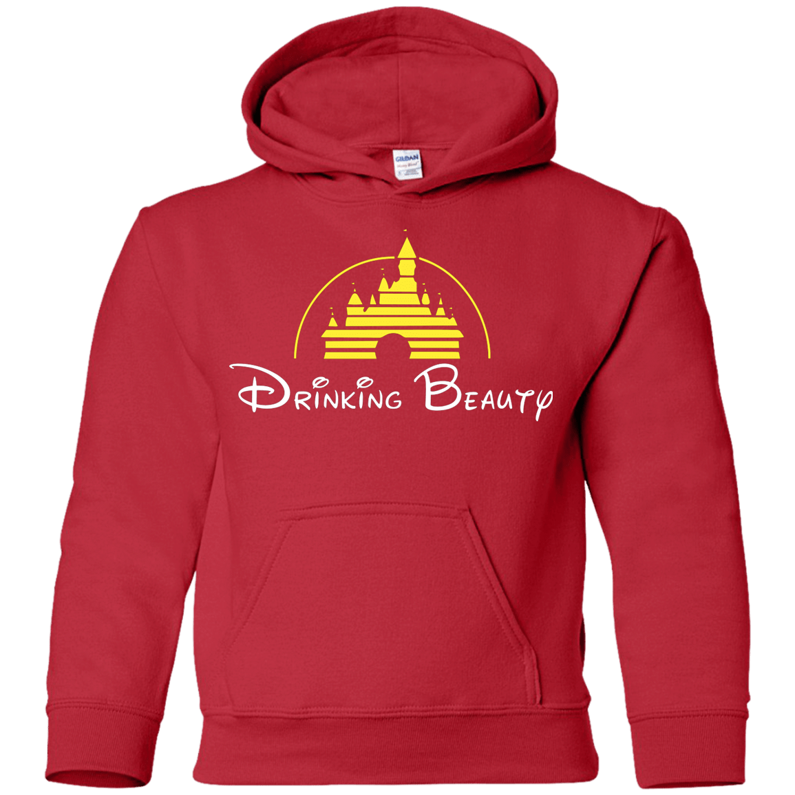 Sweatshirts Red / YS Drinking Beauty Youth Hoodie