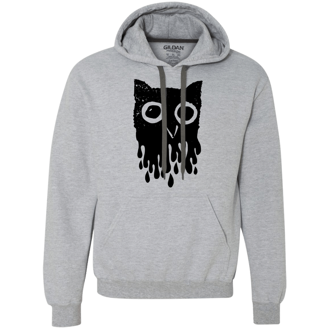 Sweatshirts Sport Grey / S Dripping Owl Premium Fleece Hoodie