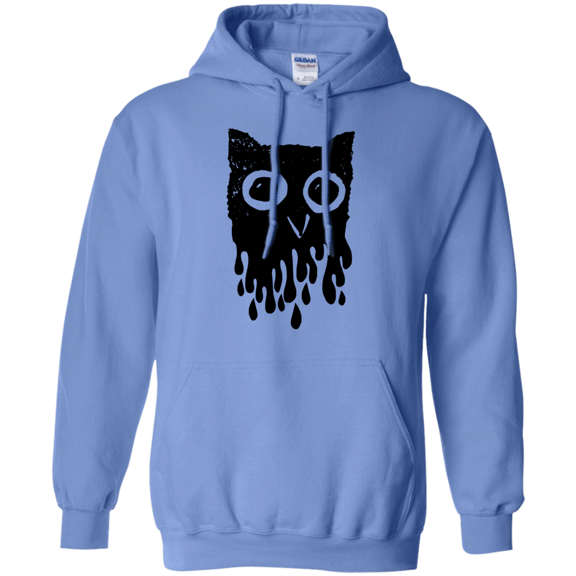Sweatshirts Carolina Blue / S Dripping Owl Pullover Hoodie