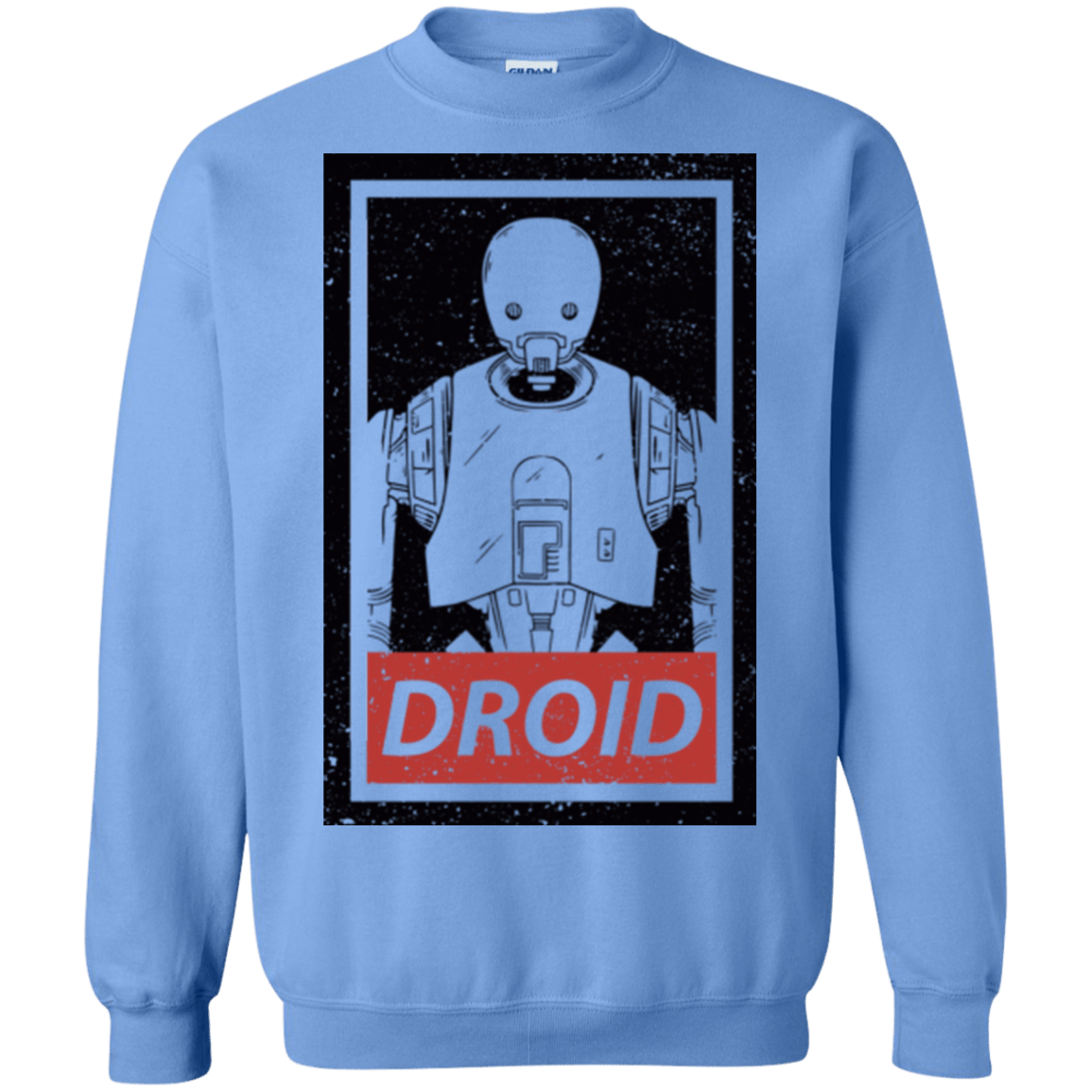 Sweatshirts Carolina Blue / Small Droid Crewneck Sweatshirt