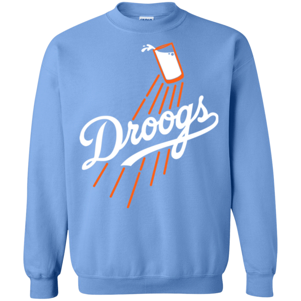 Sweatshirts Carolina Blue / Small Droogs Crewneck Sweatshirt