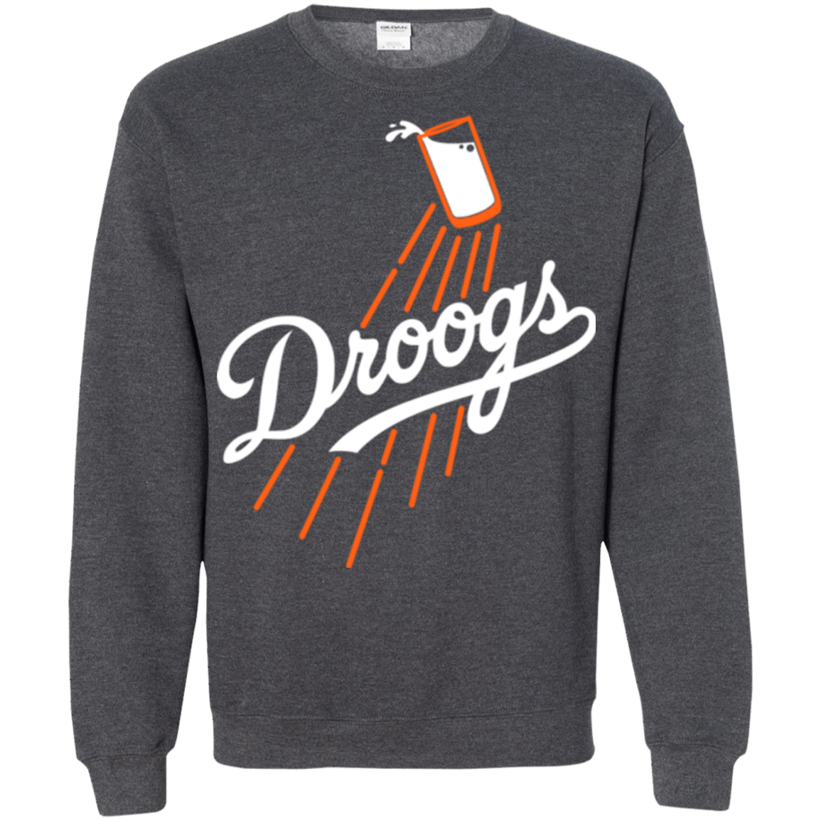 Sweatshirts Dark Heather / Small Droogs Crewneck Sweatshirt