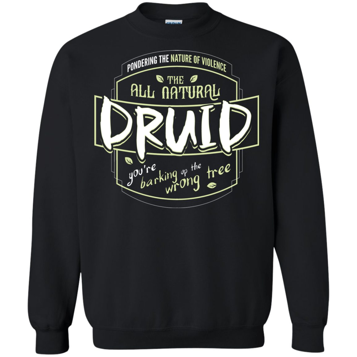 Sweatshirts Black / S Druid Crewneck Sweatshirt