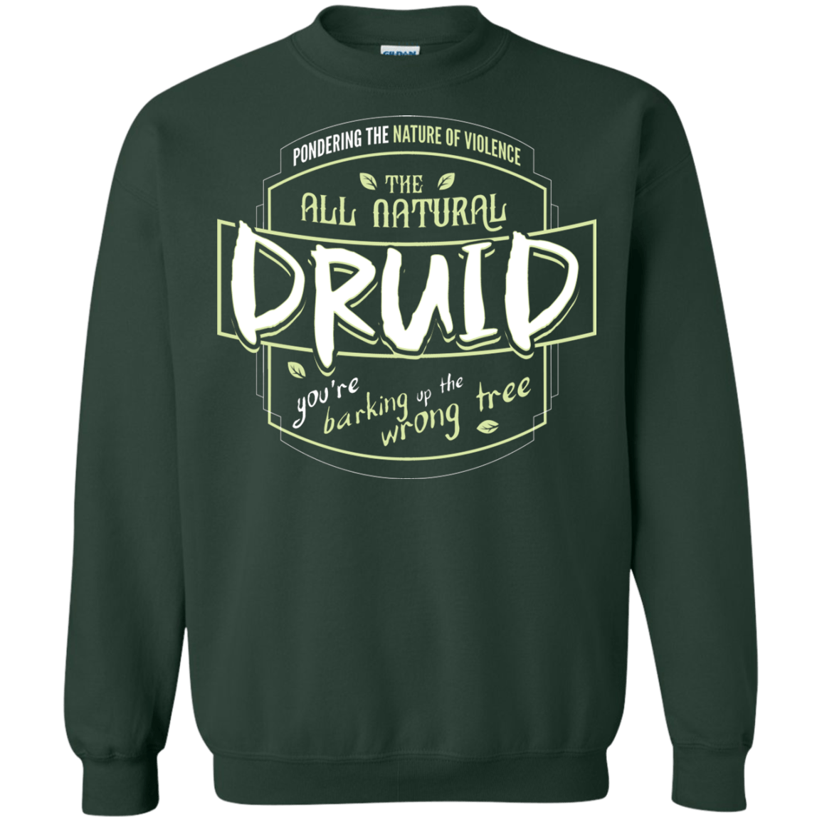 Sweatshirts Forest Green / S Druid Crewneck Sweatshirt