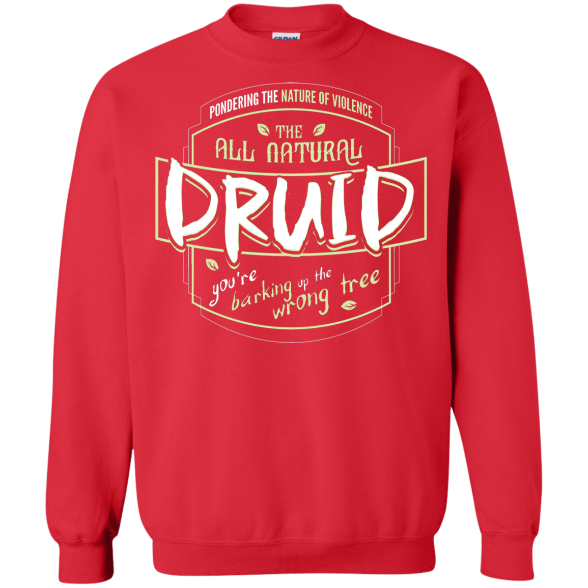 Sweatshirts Red / S Druid Crewneck Sweatshirt