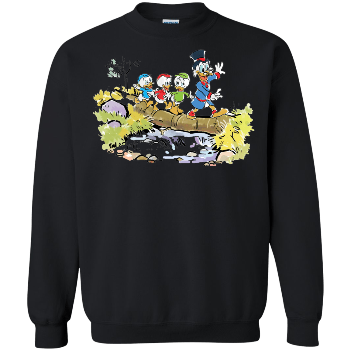 Sweatshirts Black / S Duck Tails Crewneck Sweatshirt