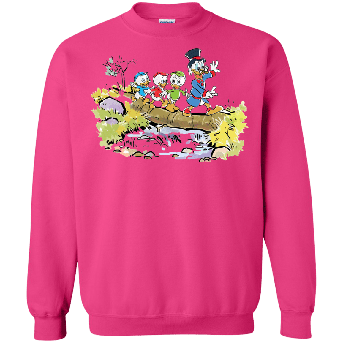 Sweatshirts Heliconia / S Duck Tails Crewneck Sweatshirt