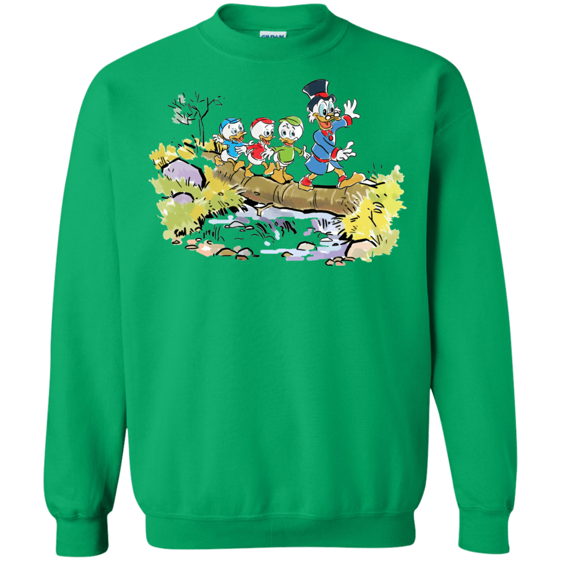 Sweatshirts Irish Green / S Duck Tails Crewneck Sweatshirt