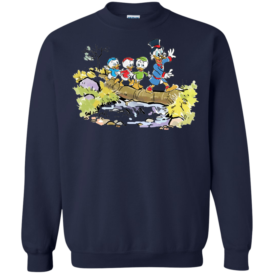 Sweatshirts Navy / S Duck Tails Crewneck Sweatshirt