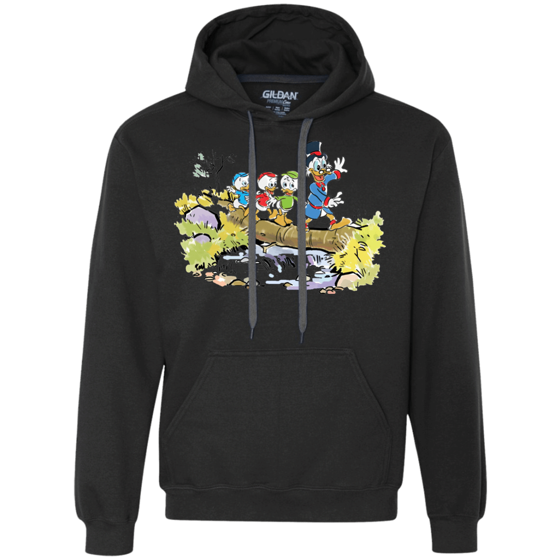 Sweatshirts Black / S Duck Tails Premium Fleece Hoodie