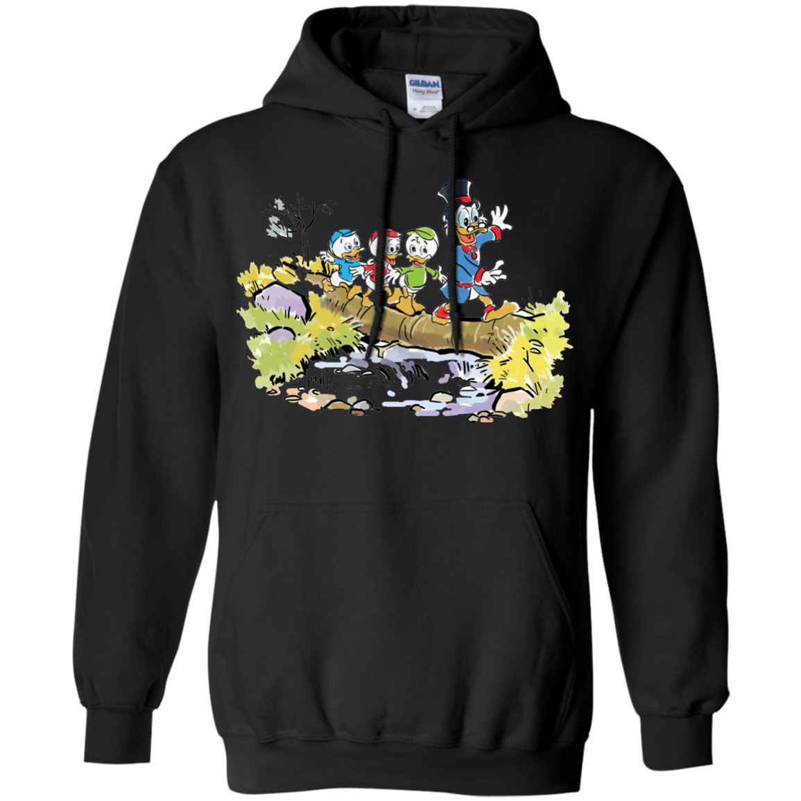 Sweatshirts Black / S Duck Tails Pullover Hoodie