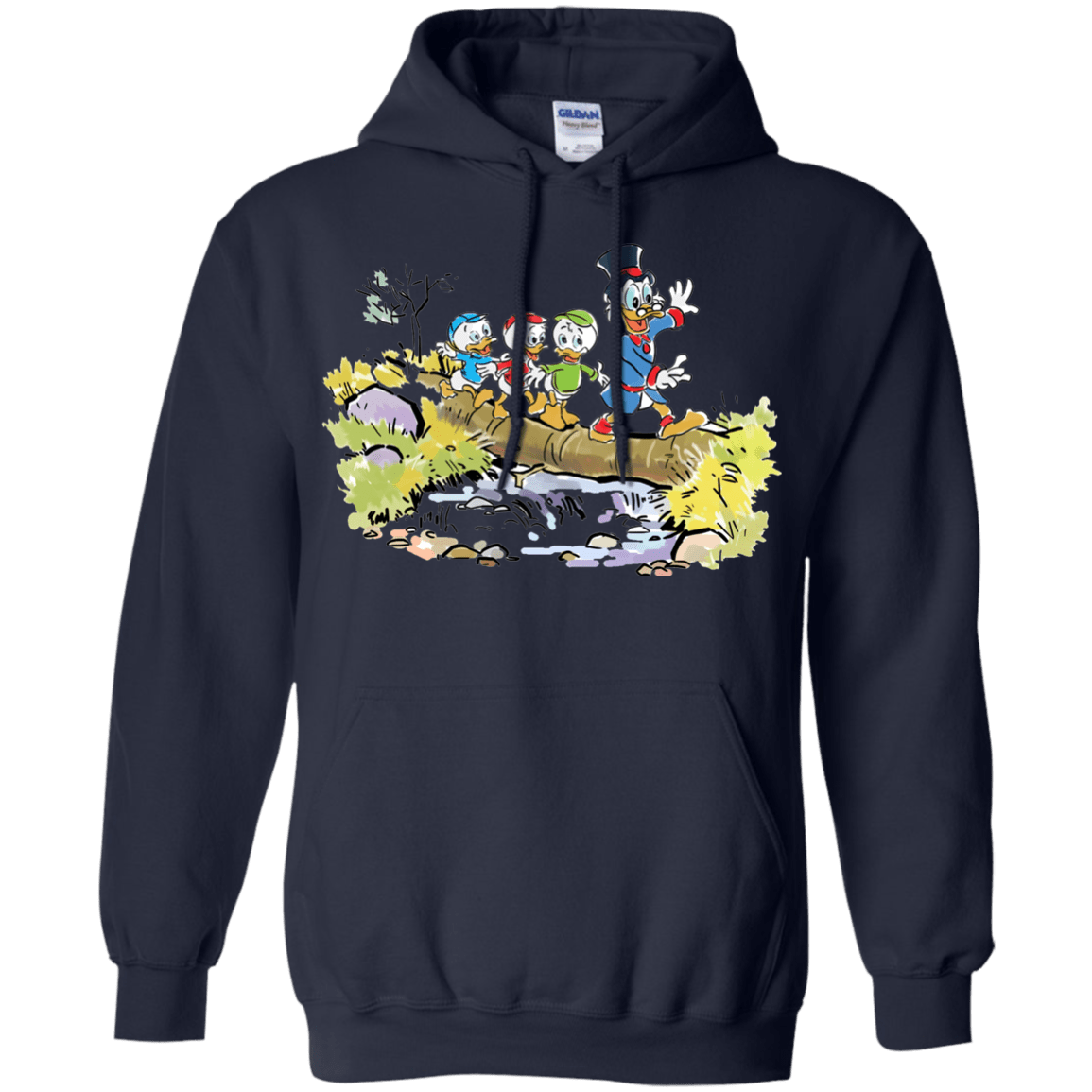 Sweatshirts Navy / S Duck Tails Pullover Hoodie