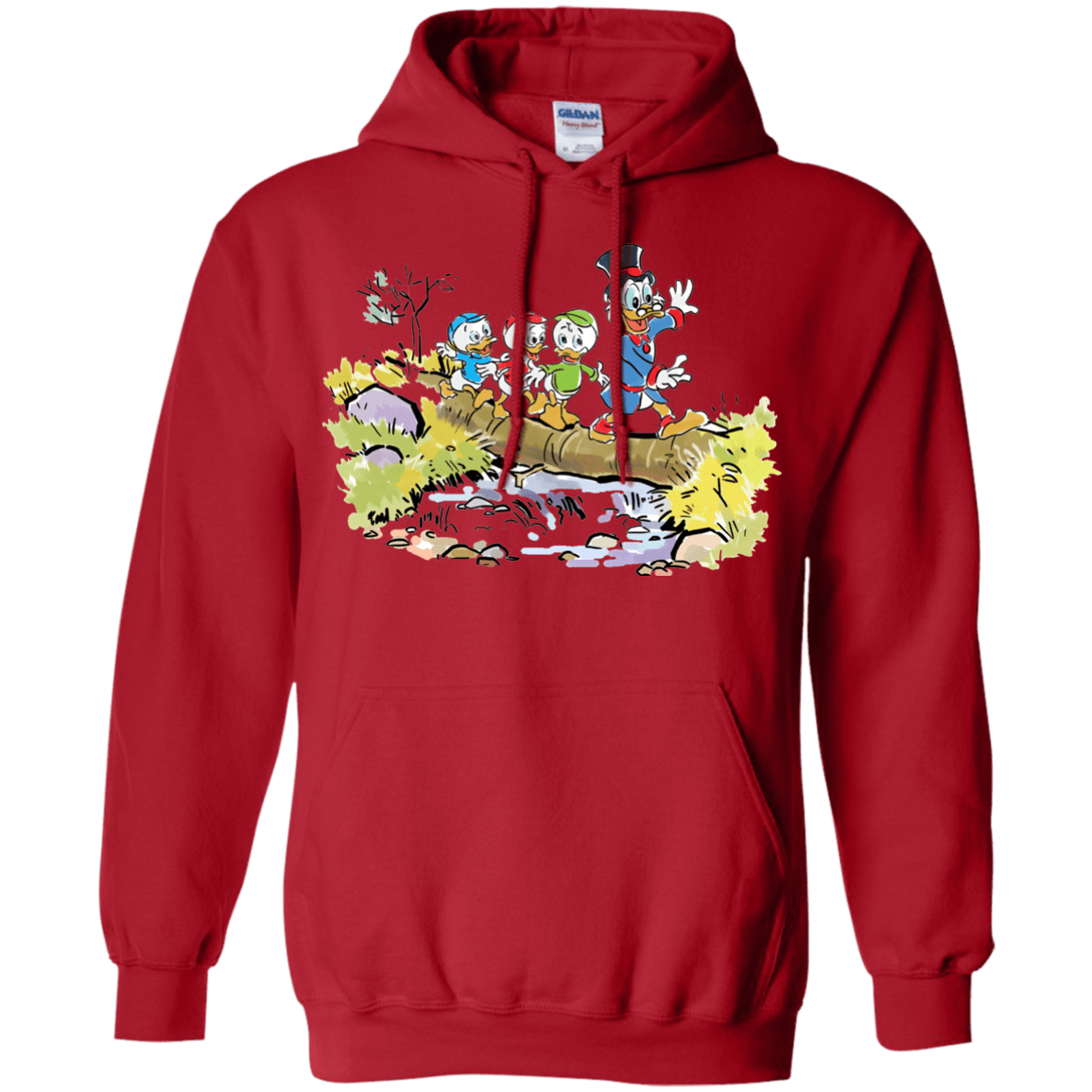 Sweatshirts Red / S Duck Tails Pullover Hoodie