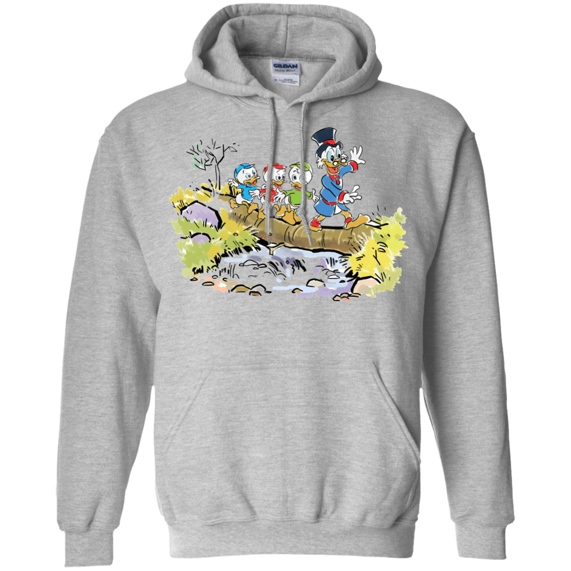 Sweatshirts Sport Grey / S Duck Tails Pullover Hoodie