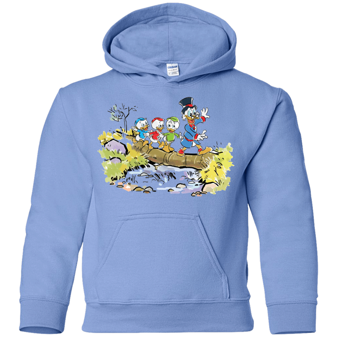 Sweatshirts Carolina Blue / YS Duck Tails Youth Hoodie