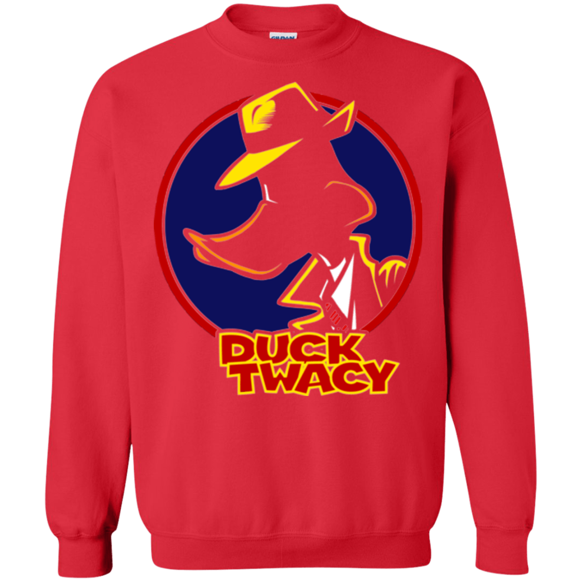 Sweatshirts Red / S Duck Twacy Crewneck Sweatshirt