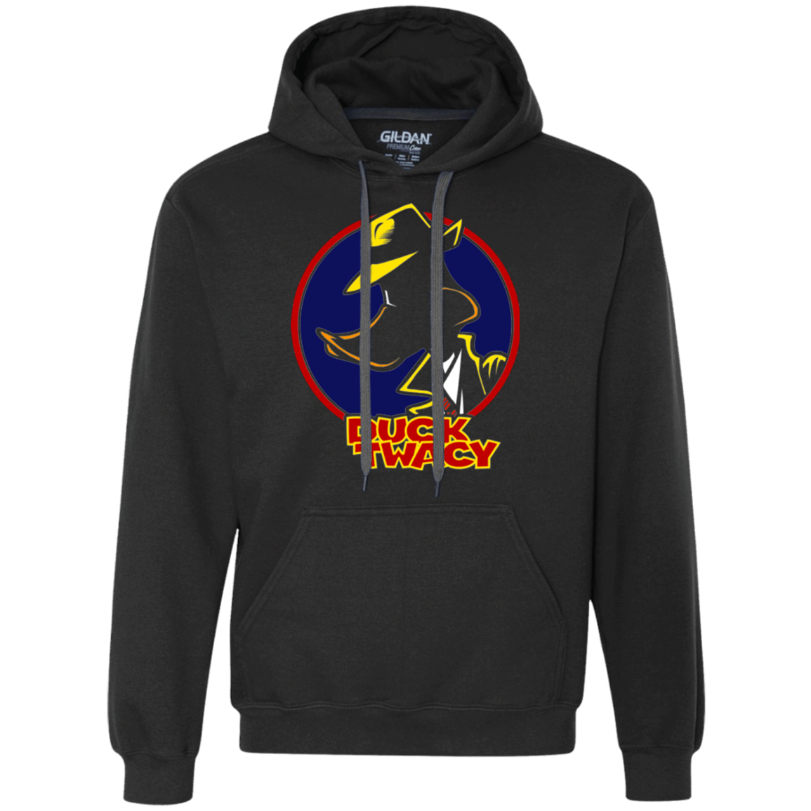 Sweatshirts Black / S Duck Twacy Premium Fleece Hoodie