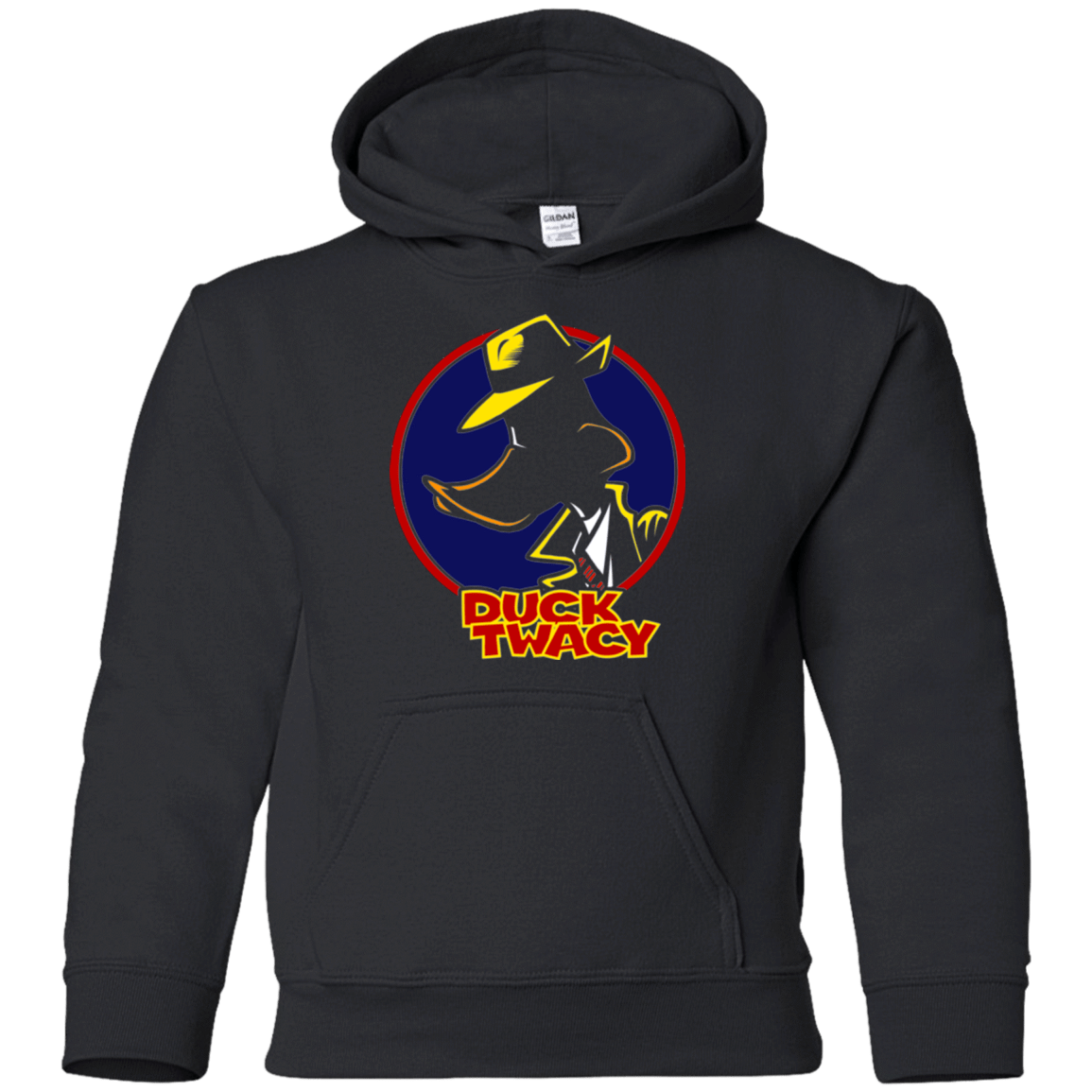 Sweatshirts Black / YS Duck Twacy Youth Hoodie