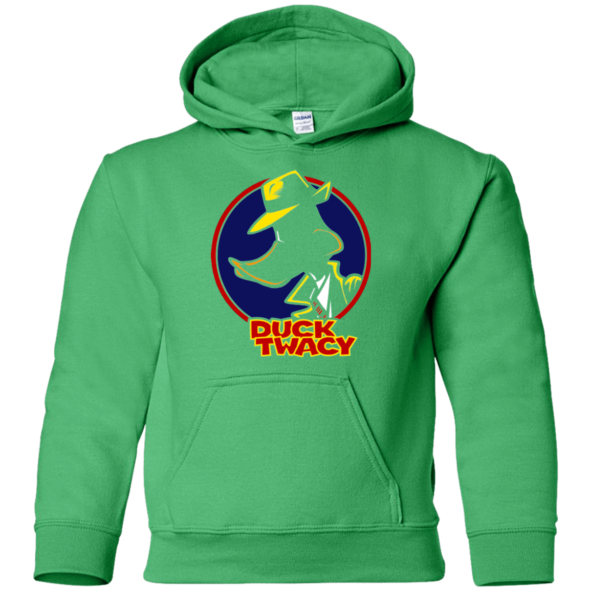 Sweatshirts Irish Green / YS Duck Twacy Youth Hoodie