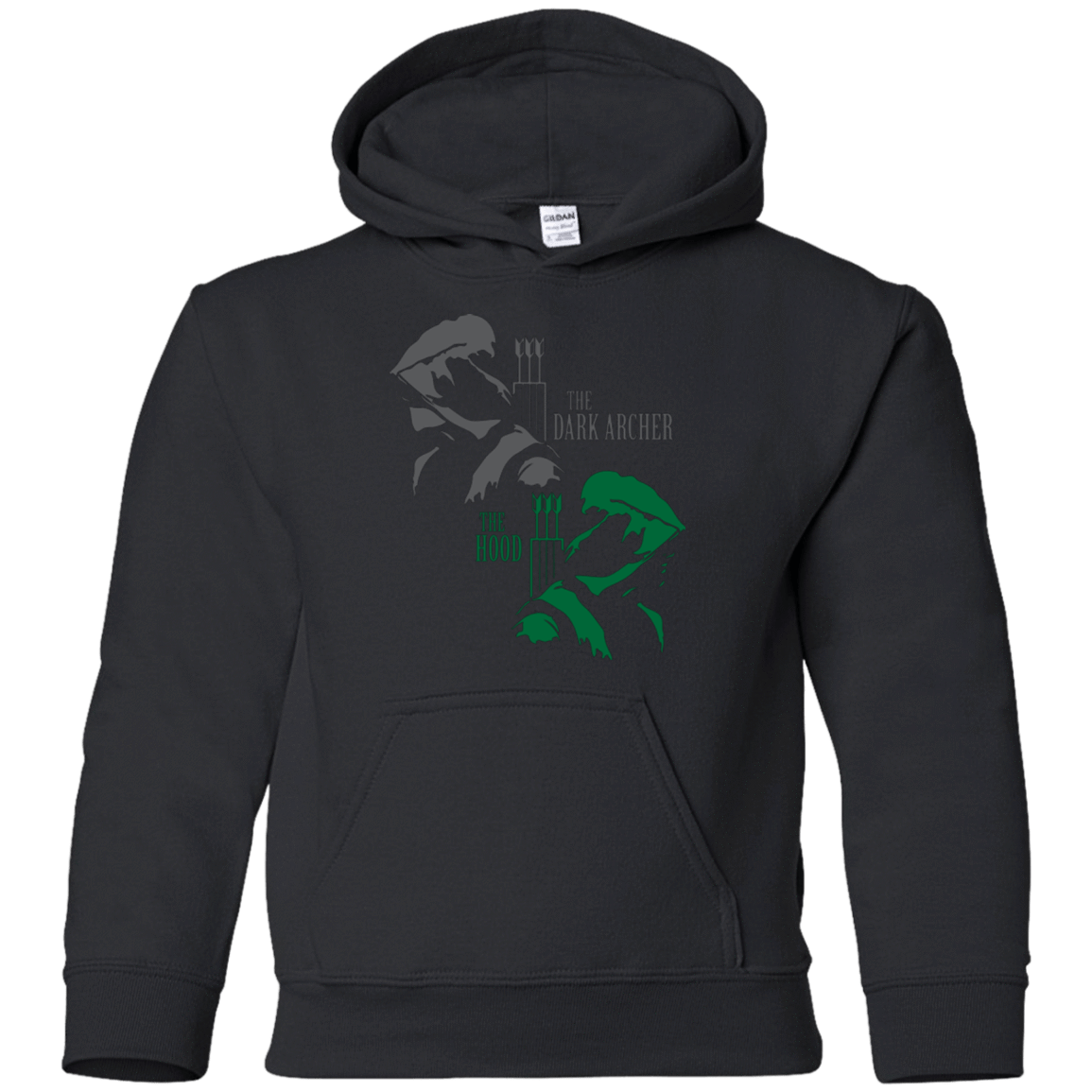 Sweatshirts Black / YS Duel Identity Youth Hoodie