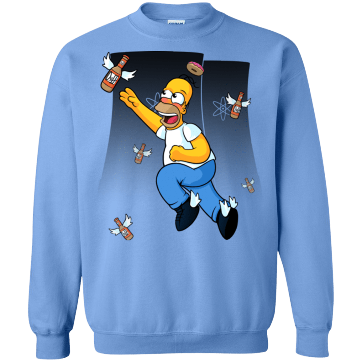 Sweatshirts Carolina Blue / Small Duff Gives Wings Crewneck Sweatshirt