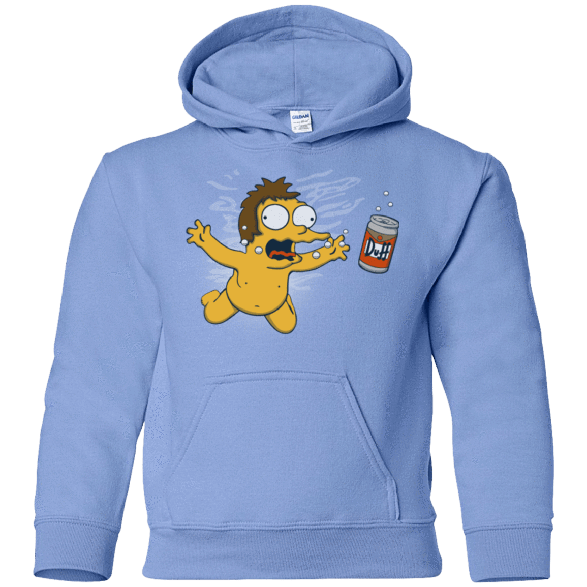 Sweatshirts Carolina Blue / YS Duffmind Youth Hoodie