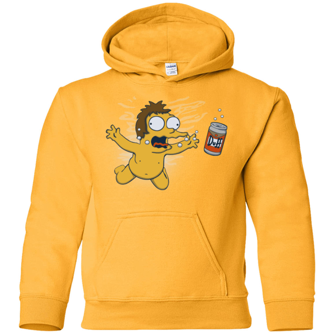 Sweatshirts Gold / YS Duffmind Youth Hoodie