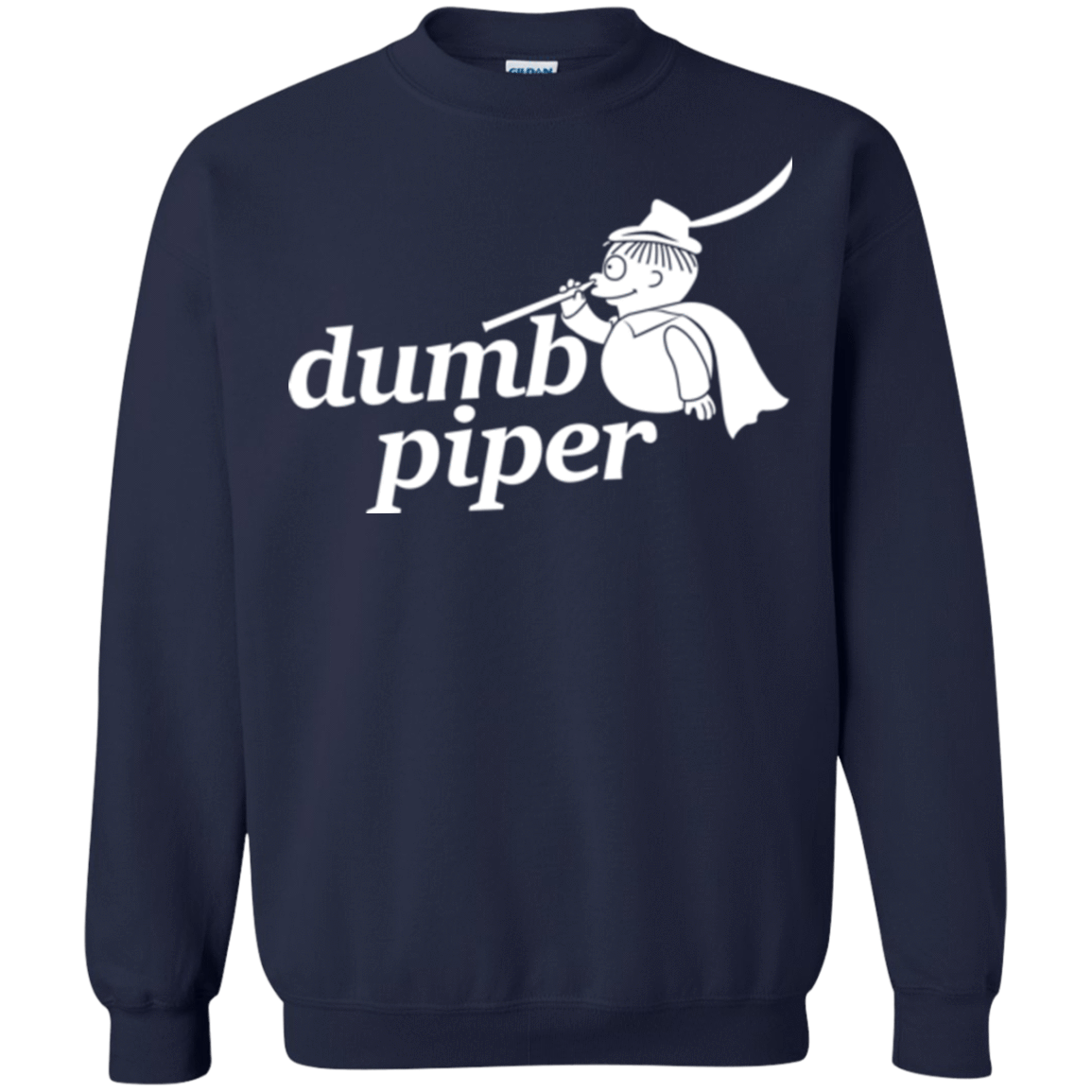 Sweatshirts Navy / S Dumb Piper Crewneck Sweatshirt