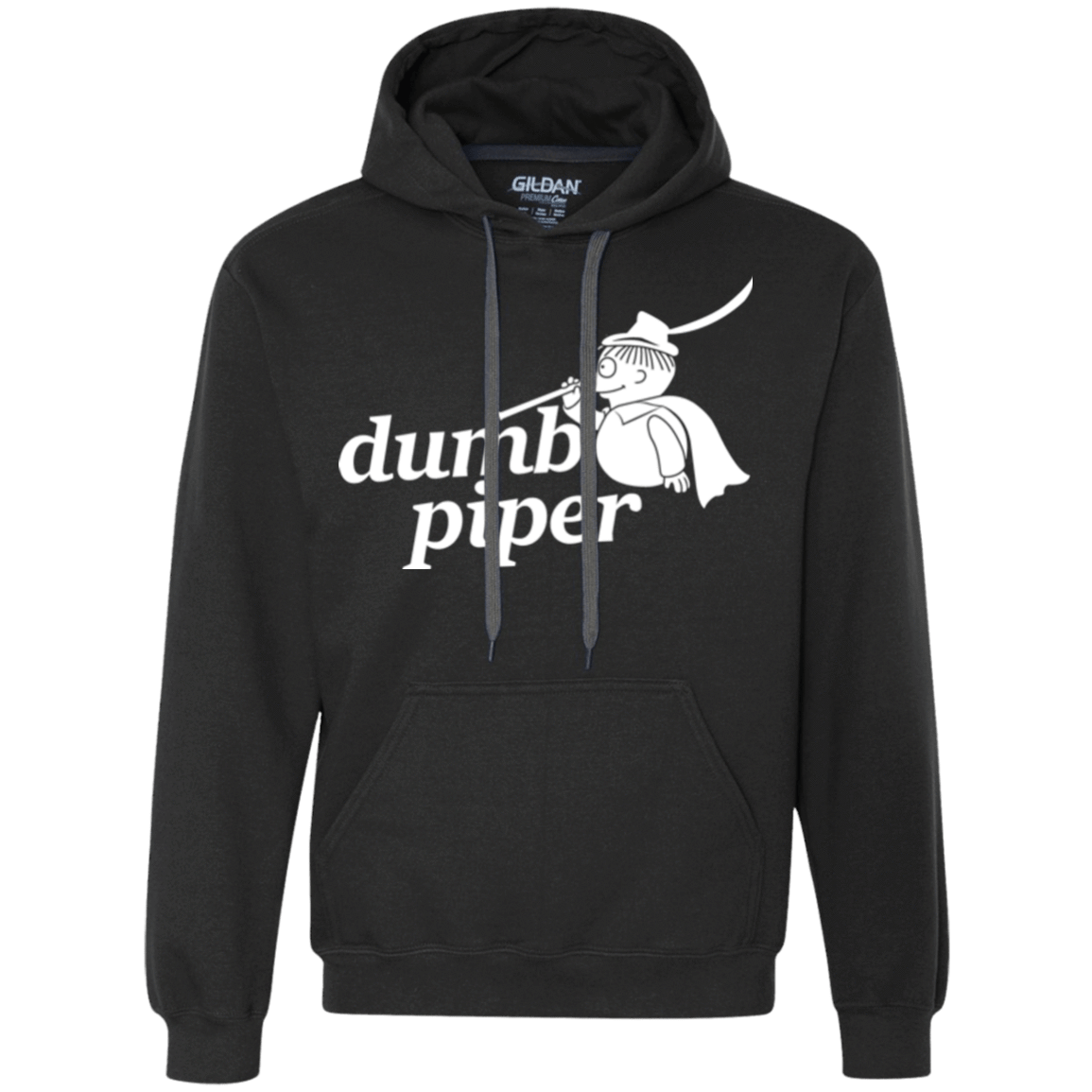 Sweatshirts Black / S Dumb Piper Premium Fleece Hoodie
