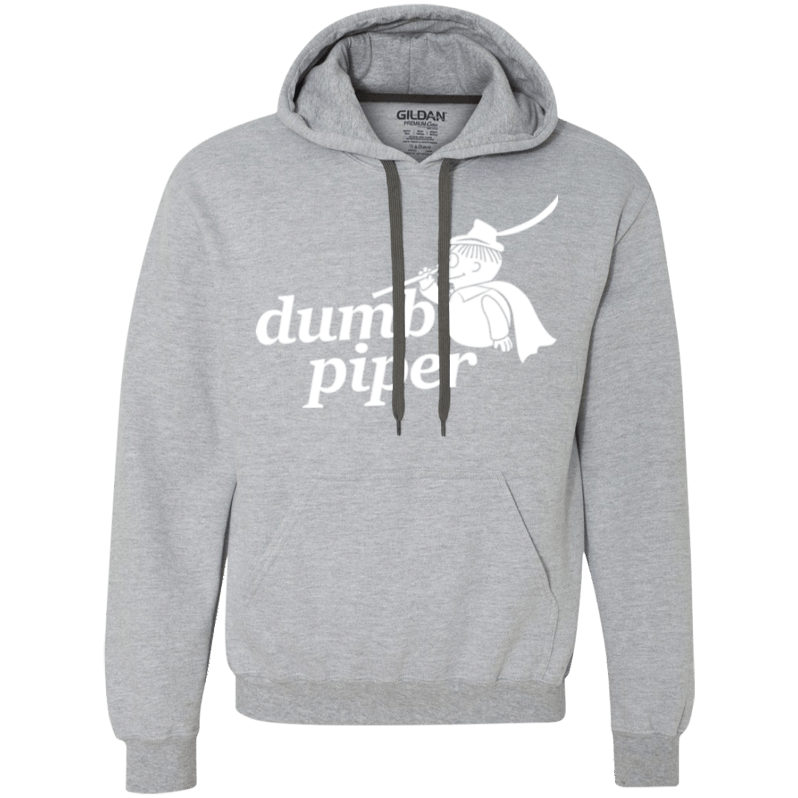 Sweatshirts Sport Grey / S Dumb Piper Premium Fleece Hoodie