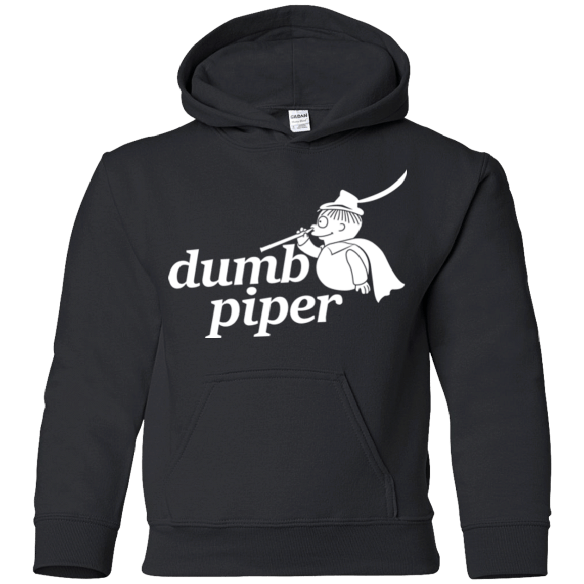 Sweatshirts Black / YS Dumb Piper Youth Hoodie